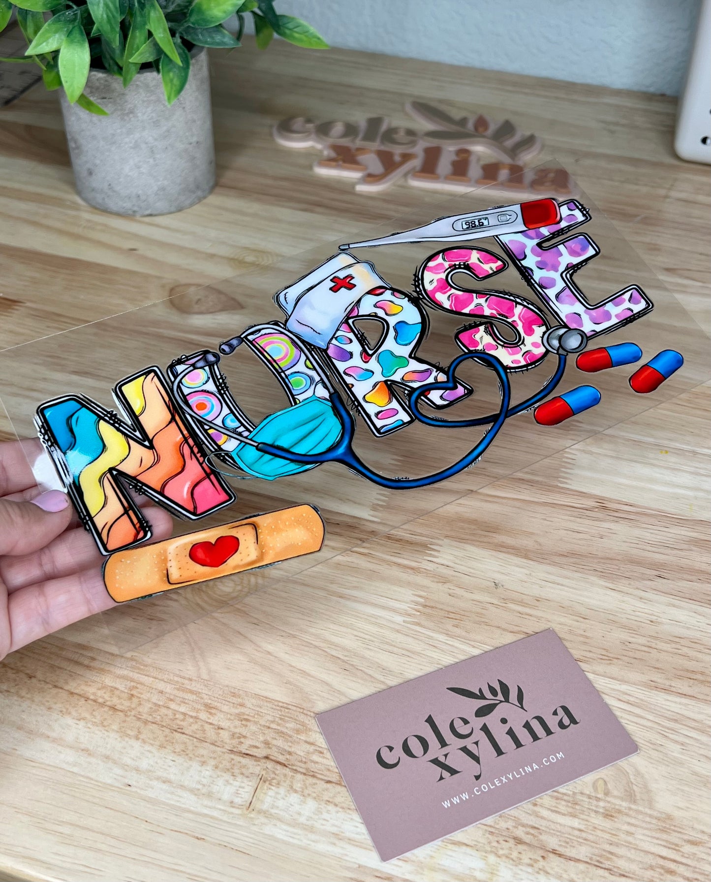 NURSE - 16OZ WRAP DOUBLE SIDED