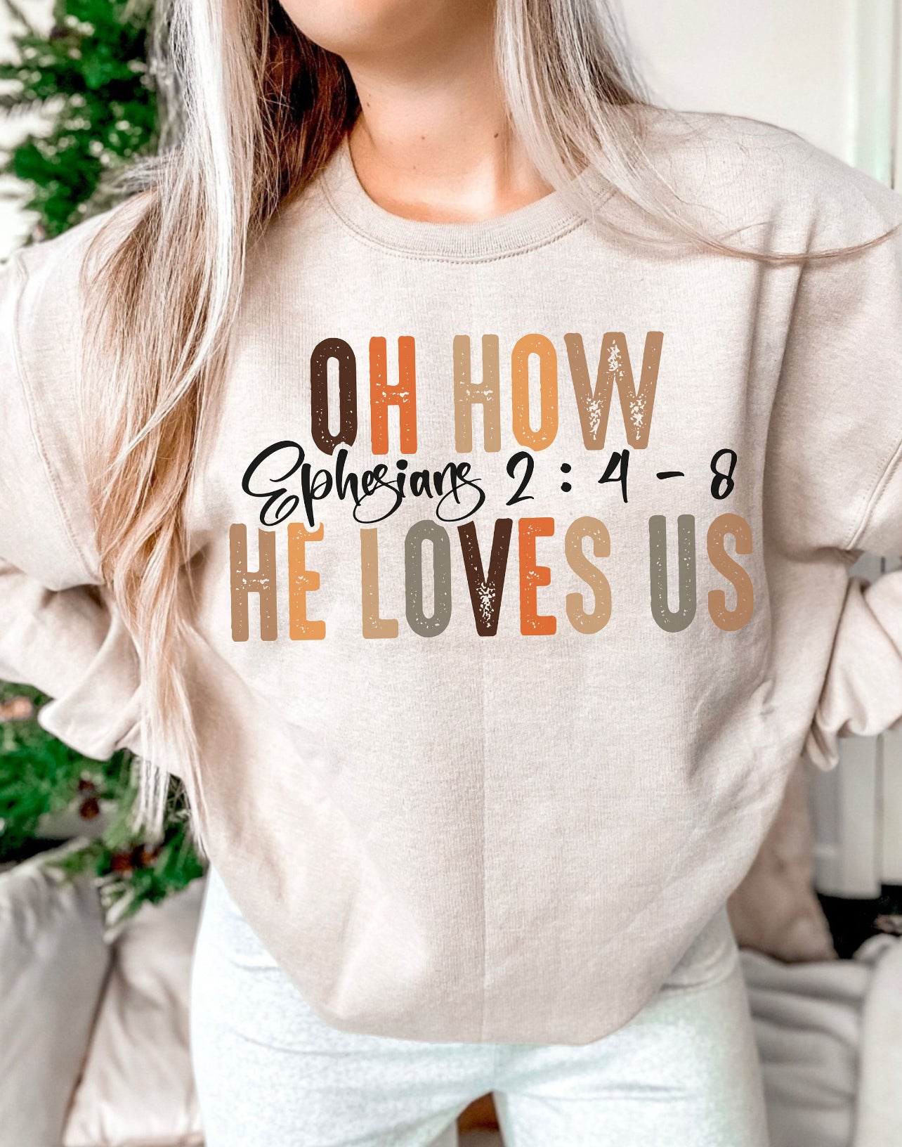 OH HOW HE LOVES US - DTF TRANSFER