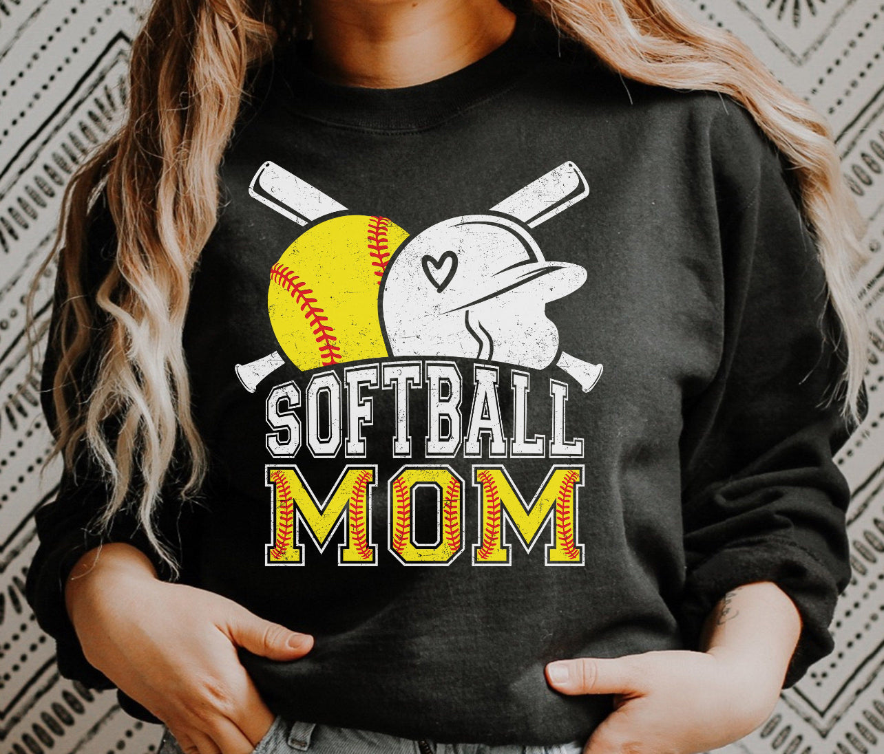 SOFTBALL MOM (4 OPTIONS) - DTF TRANSFER