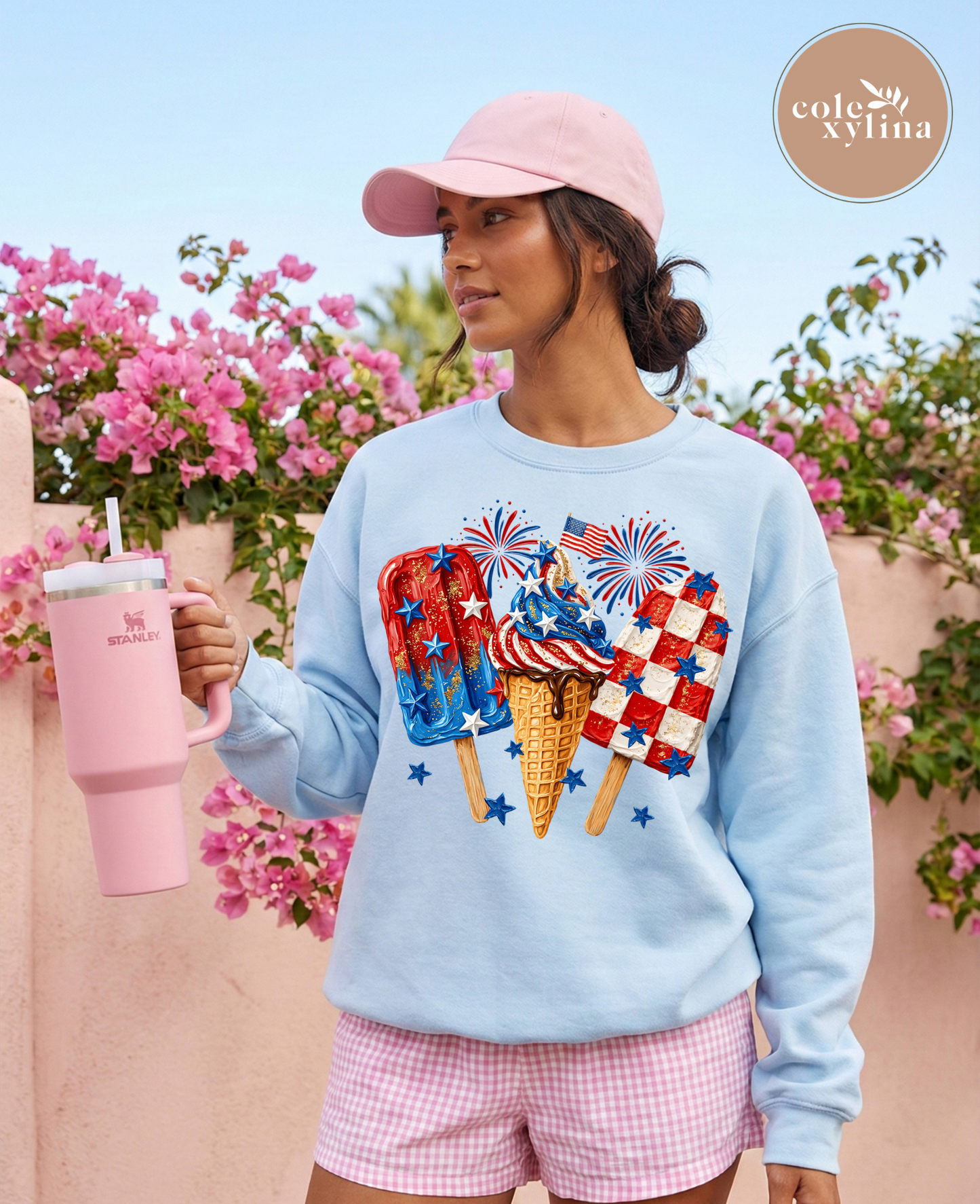 PAINTED USA POPSICLES - DTF TRANSFER