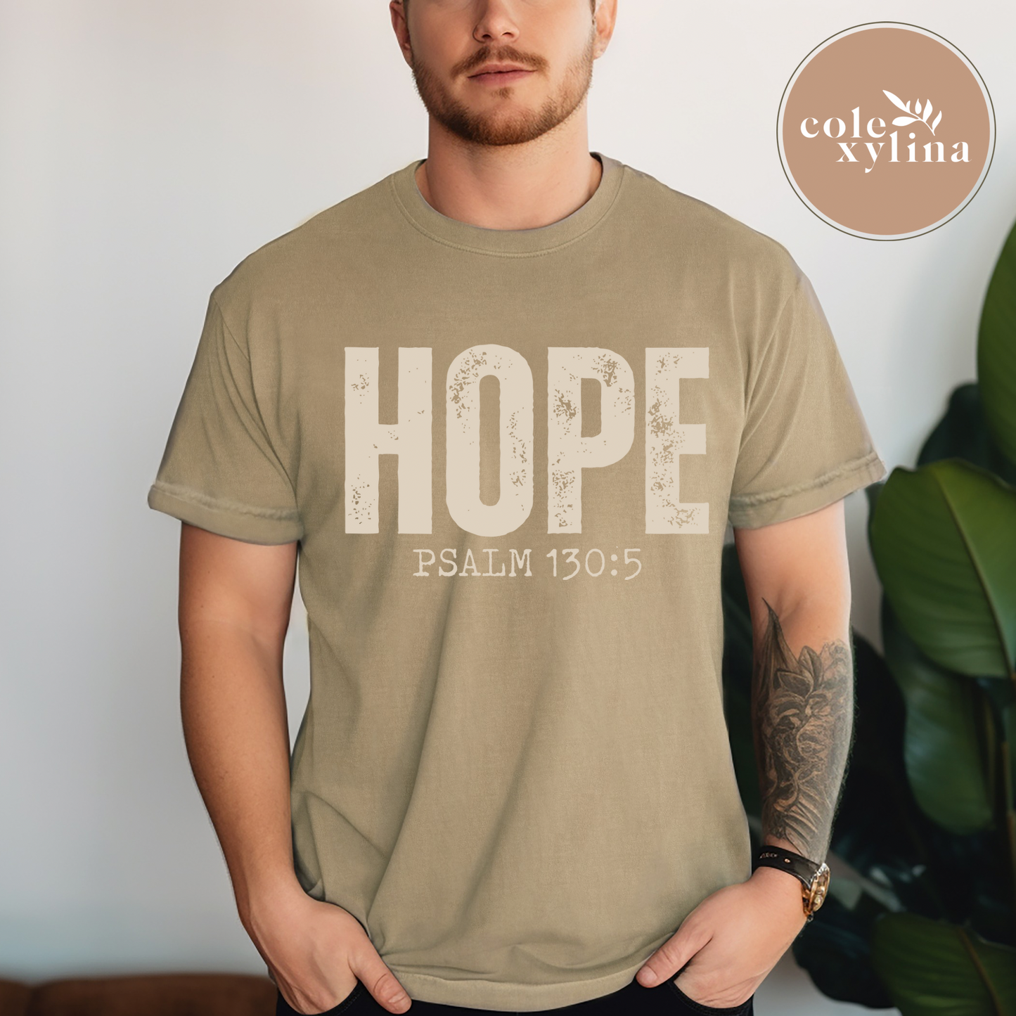HOPE PSALMS 130:5 - DTF TRANSFER