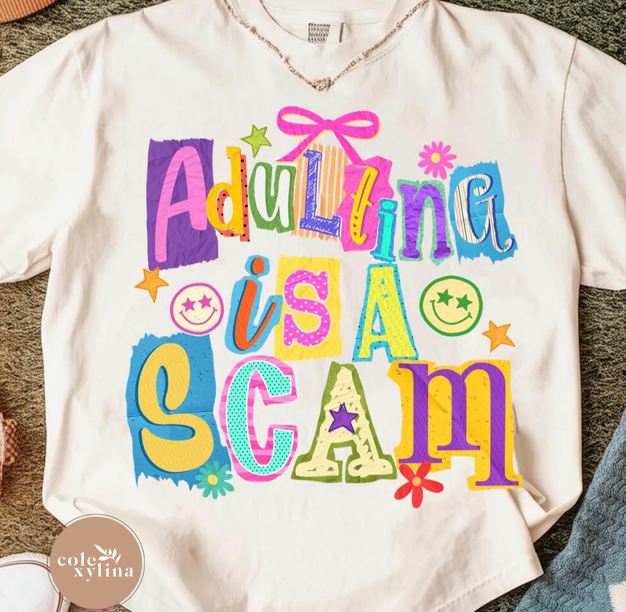 ADULTING IS A SCAM - DTF TRANSFER