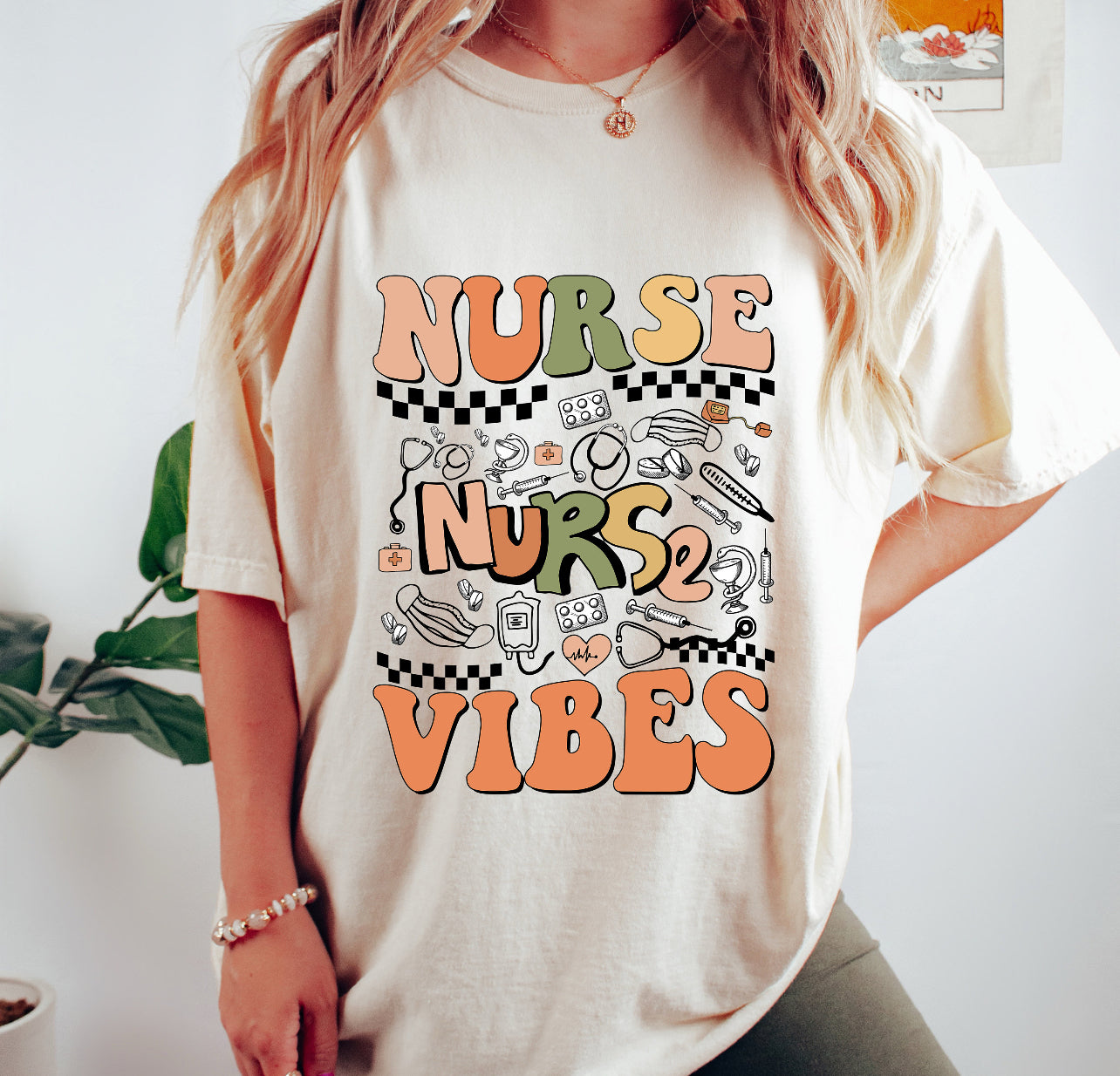 NURSE VIBES - DTF TRANSFER