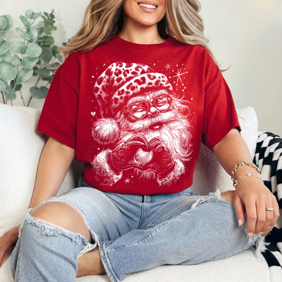 WHITE TONE SANTA - DTF TRANSFER