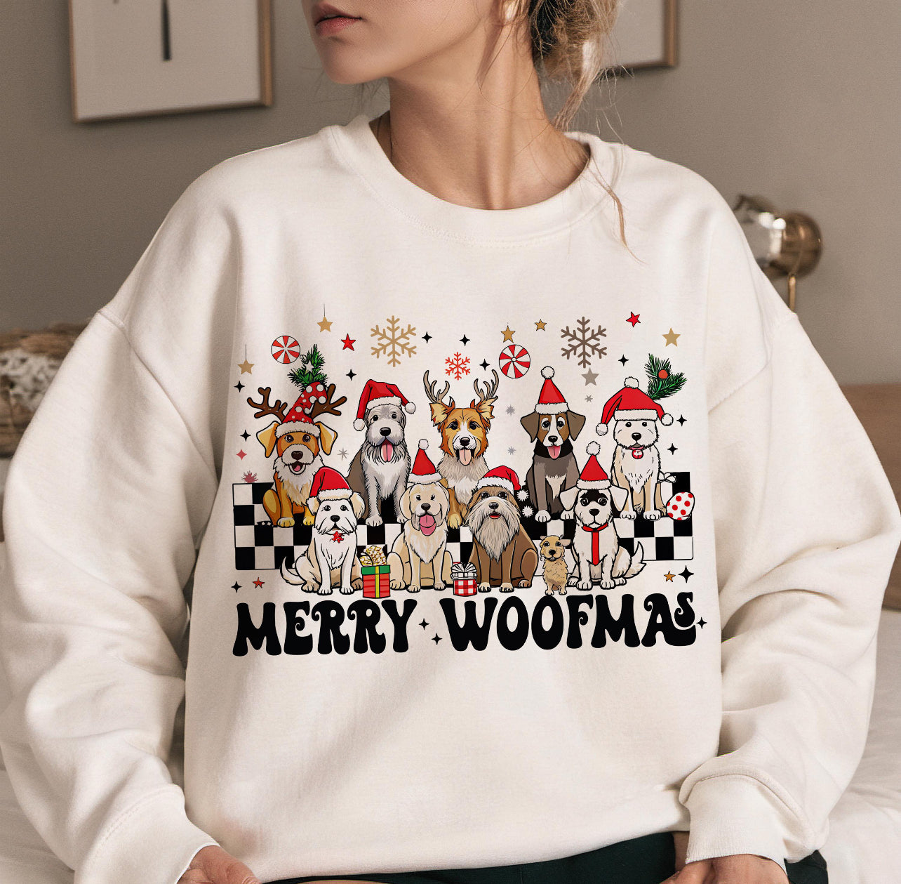 MERRY WOOFMAS - DTF TRANSFER