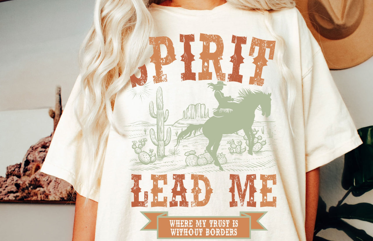 SPIRIT LEAD ME - DTF TRANSFER