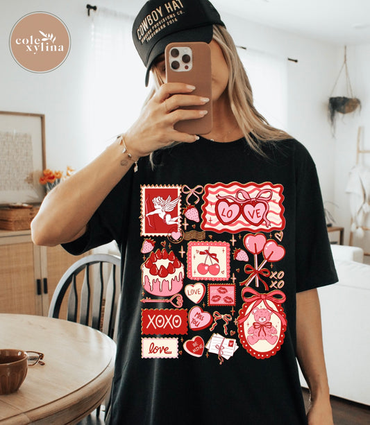 VALENTINE LOVE GOODIES (3 COLOR OPTIONS) - DTF TRANSFER