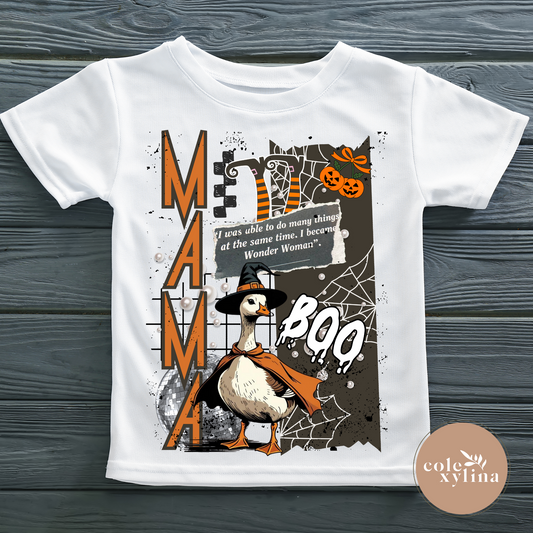 HALLOWEEN MAMA GOOSE - DTF TRANSFER