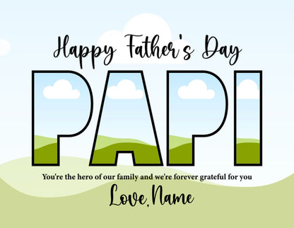 CUSTOM DAD GRANDPA GIFT (7 OPTIONS) - DTF TRANSFER