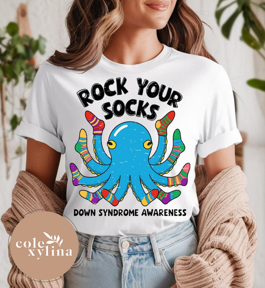 ROCK YOUR SOCKS - DTF TRANSFER