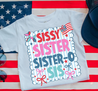 SISSY 4TH OF JULY - DTF TRANSFER