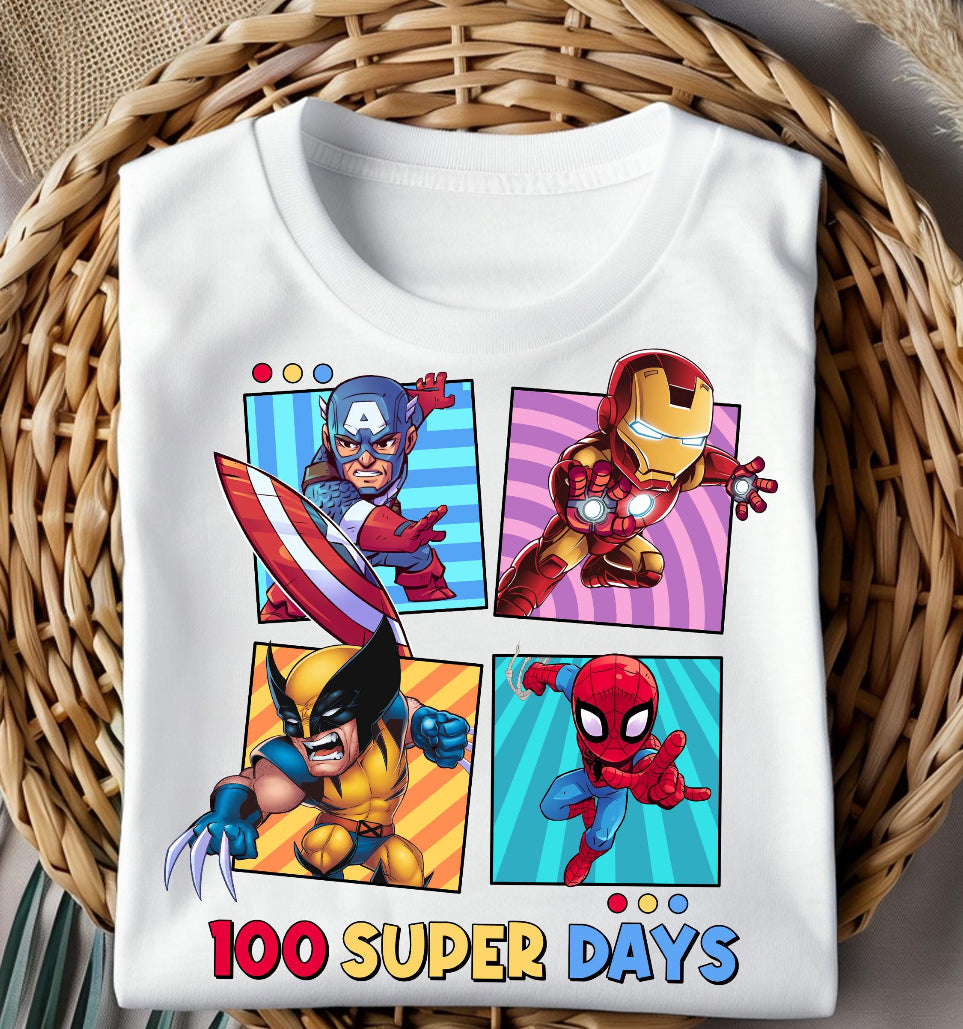 100 SUPER DAYS - DTF TRANSFER