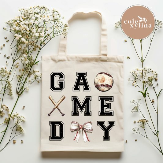 BASEBALL GAME DAY - TOTE