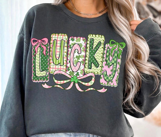 BOXED LUCKY COQUETTE - DTF TRANSFER