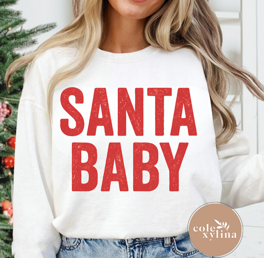 SANTA BABY - DTF TRANSFER