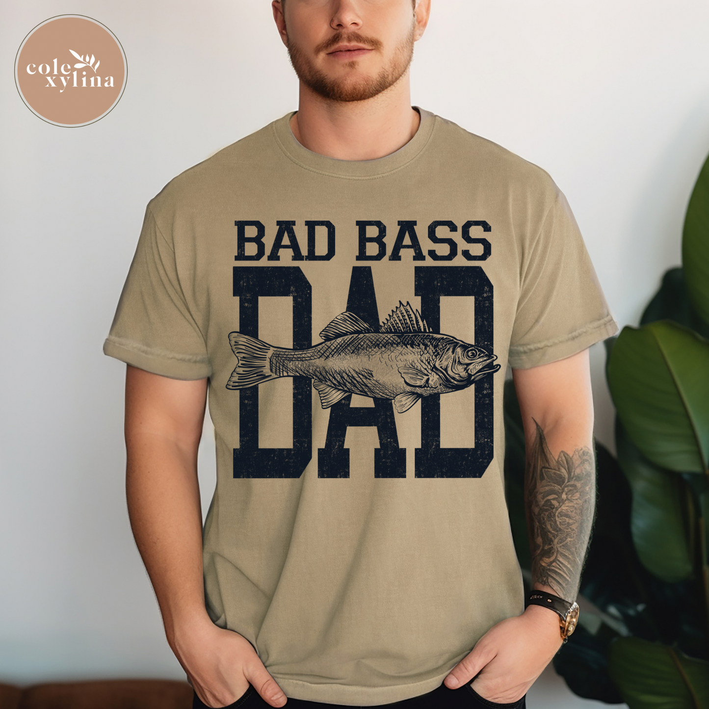 BAD BASS DAD - DTF TRANSFER