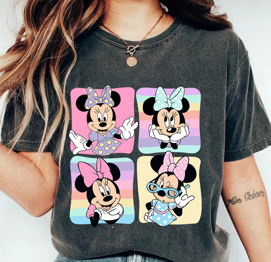 COLLAGE GIRL MOUSE - DTF TRANSFER