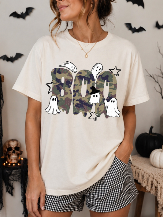 CAMO GHOST BOO - DTF TRANSFER