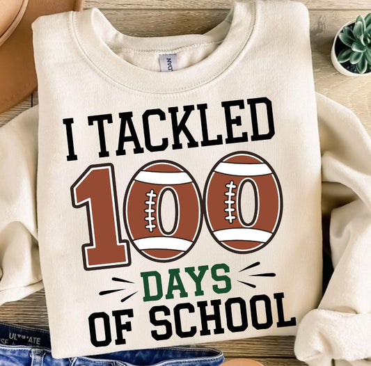 I TACKLED 100 DAYS OF SCHOOL - DTF TRANSFER