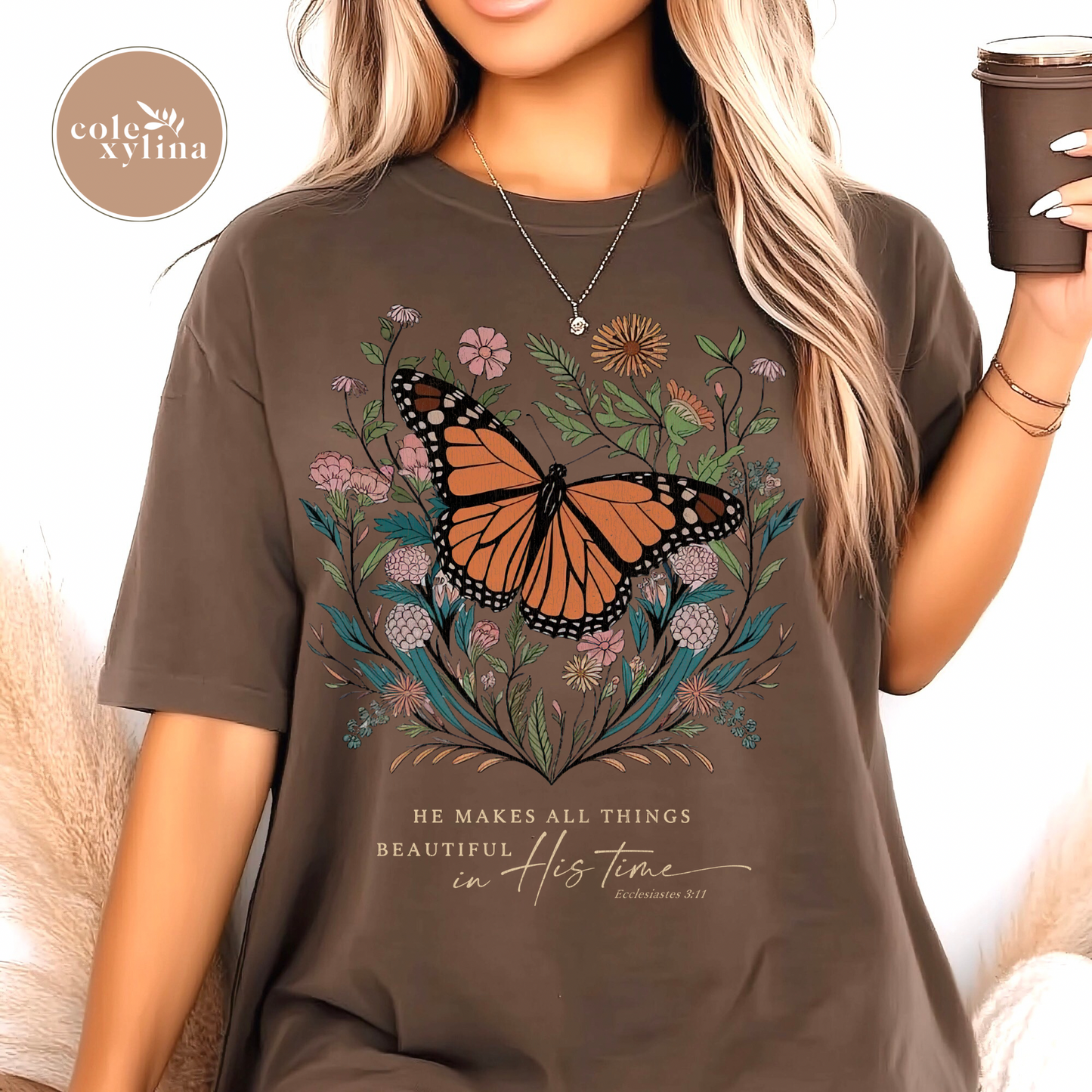 HE MAKES ALL THINGS BEAUTIFUL CREAM (2 OPTIONS) - DTF TRANSFER