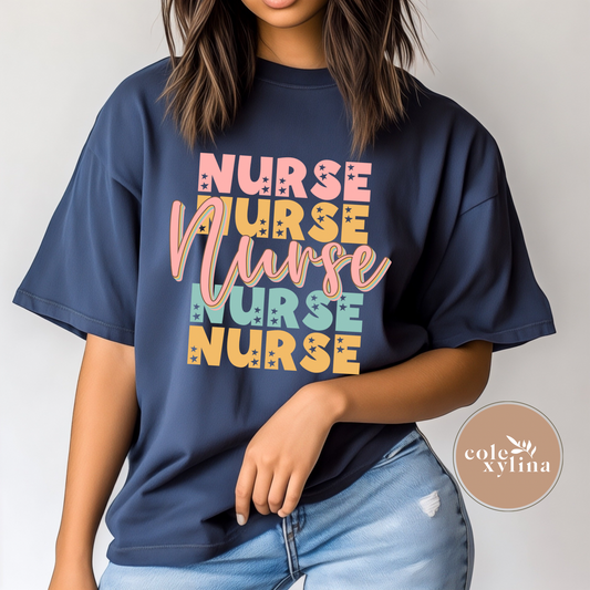 STARS NURSE NURSE - DTF TRANSFER