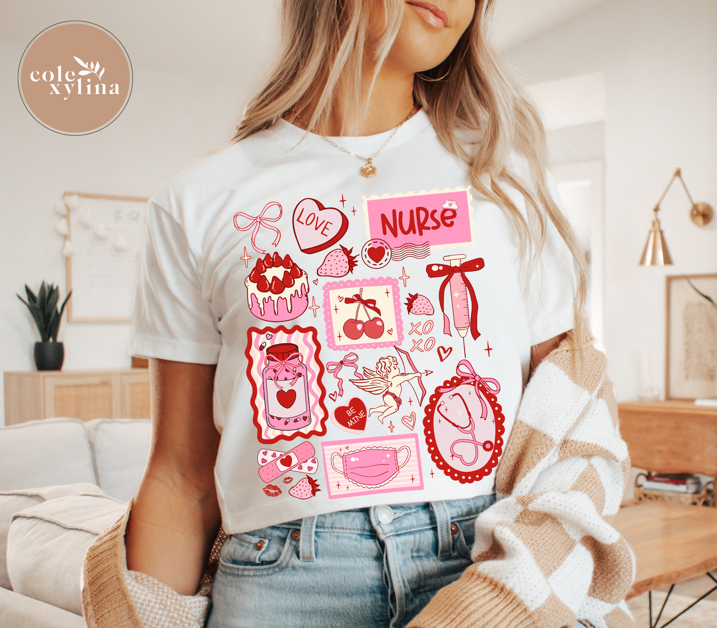 VALENTINE NURSE GOODIES - DTF TRANSFER