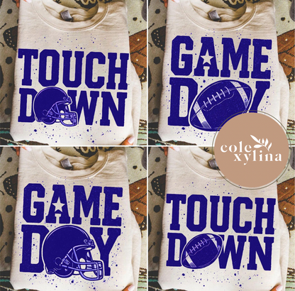 SPECKLED TOUCHDOWN (4 COLORS) - DTF TRANSFER