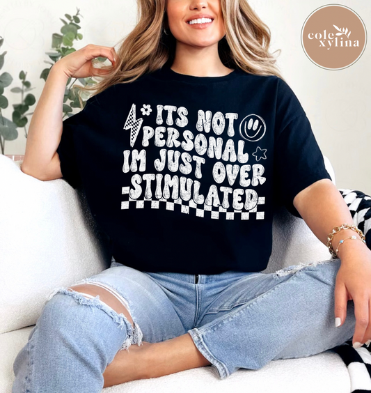IT’S NOT PERSONAL WHITE - DTF TRANSFER