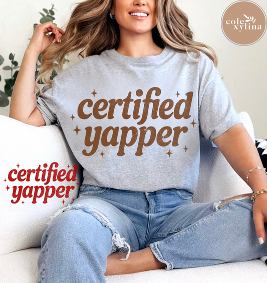 CERTIFIED YAPPER A2 (2 OPTIONS) - DTF TRANSFER