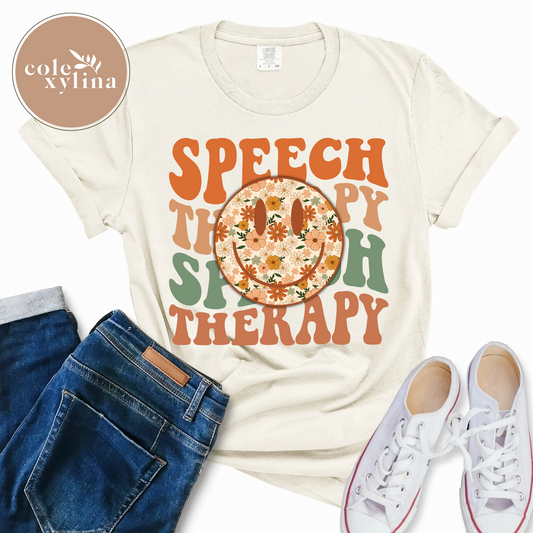 SPEECH THERAPY BOHO SMILE - DTF TRANSFER