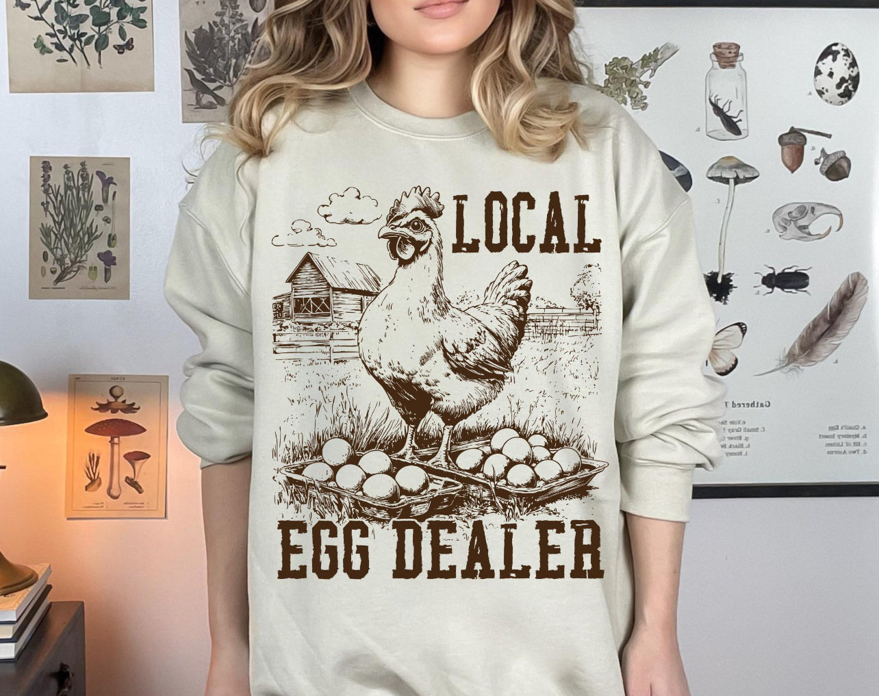 LOCAL EGG DEALER (3 COLORS) - DTF TRANSFER