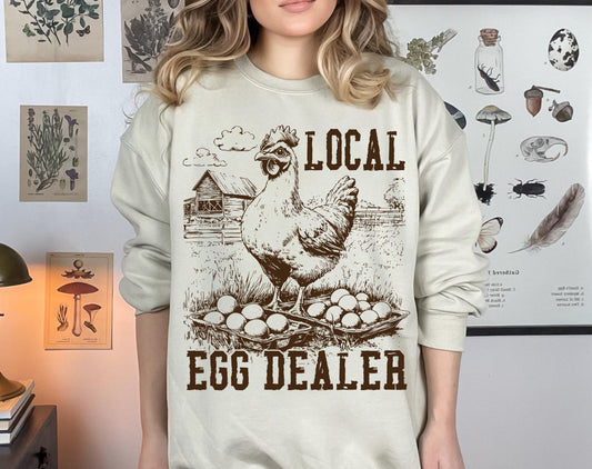 LOCAL EGG DEALER (3 COLORS) - DTF TRANSFER