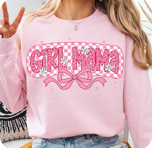 GIRL MOM MINI PINK COQUETTE - DTF TRANSFER