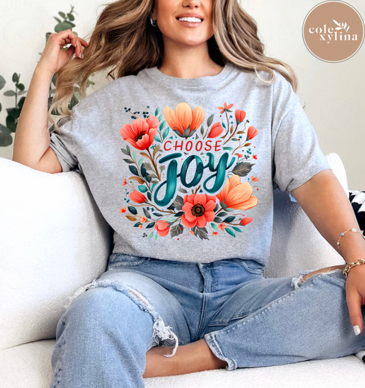 CHOOSE JOY - DTF TRANSFER