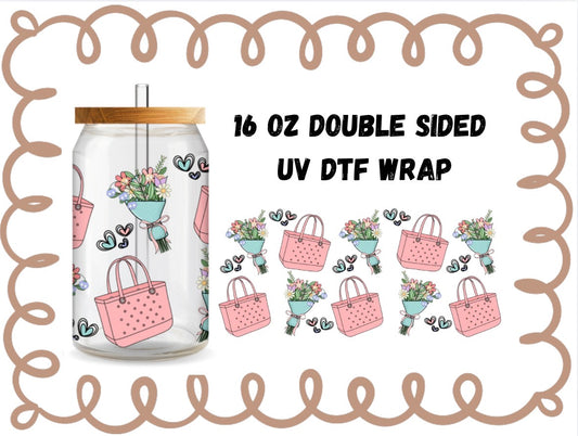FRESH CUT BLOOMS - 16OZ WRAP DOUBLE SIDED