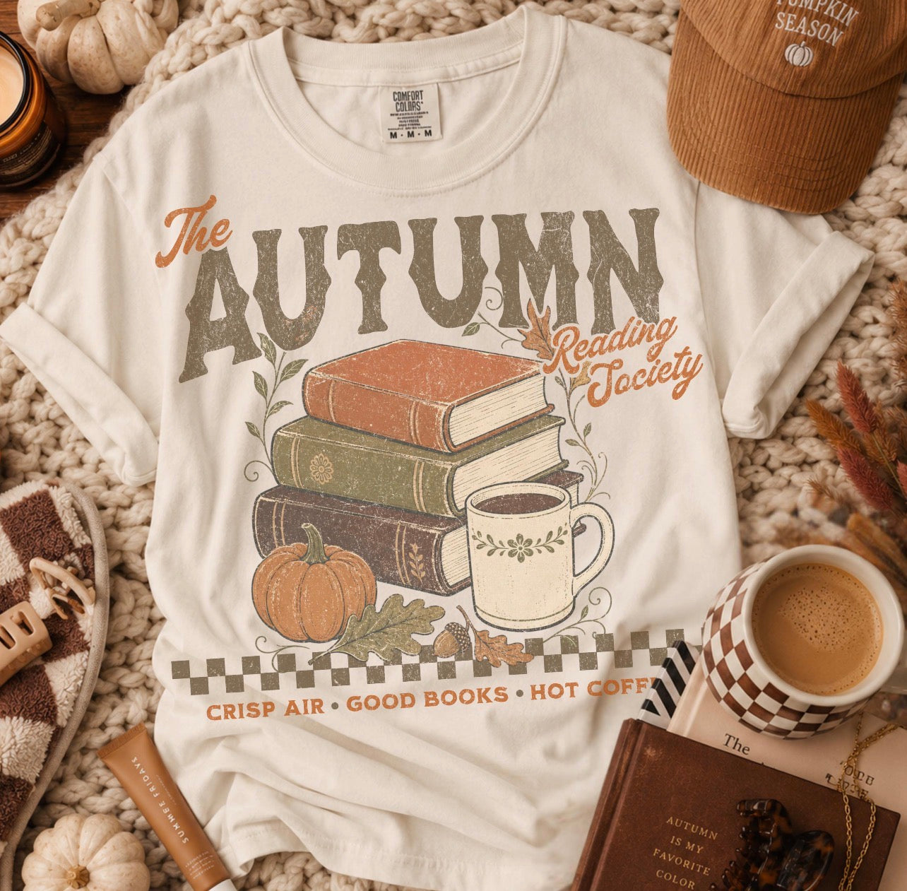 THE AUTUMN READING SOCIETY - DTF TRANSFER