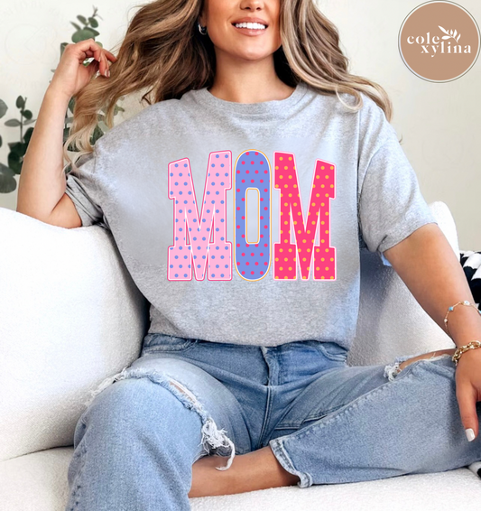POLKA DOT MOM - DTF TRANSFER