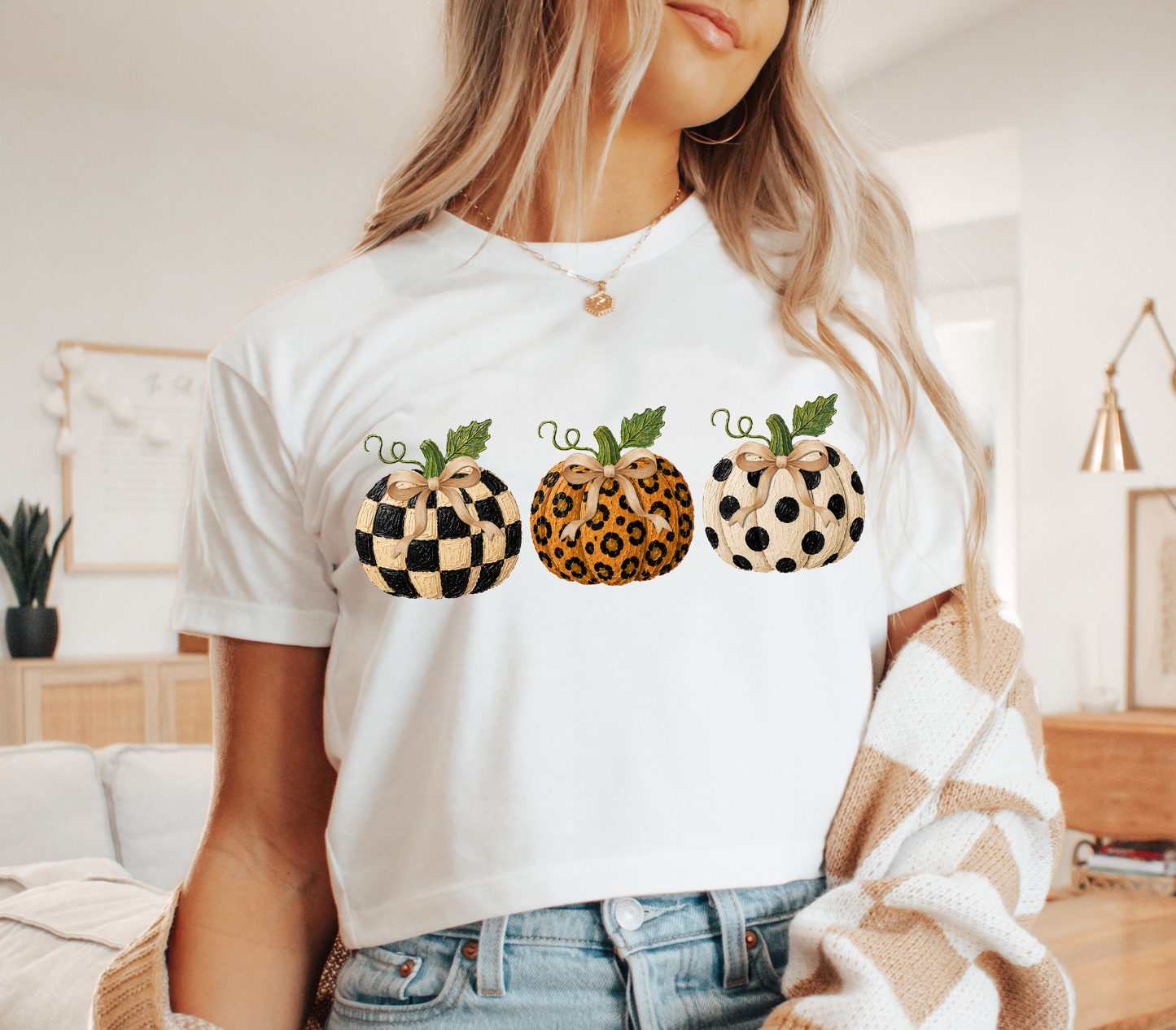 THREE PUMPKINS - DTF TRANSFER