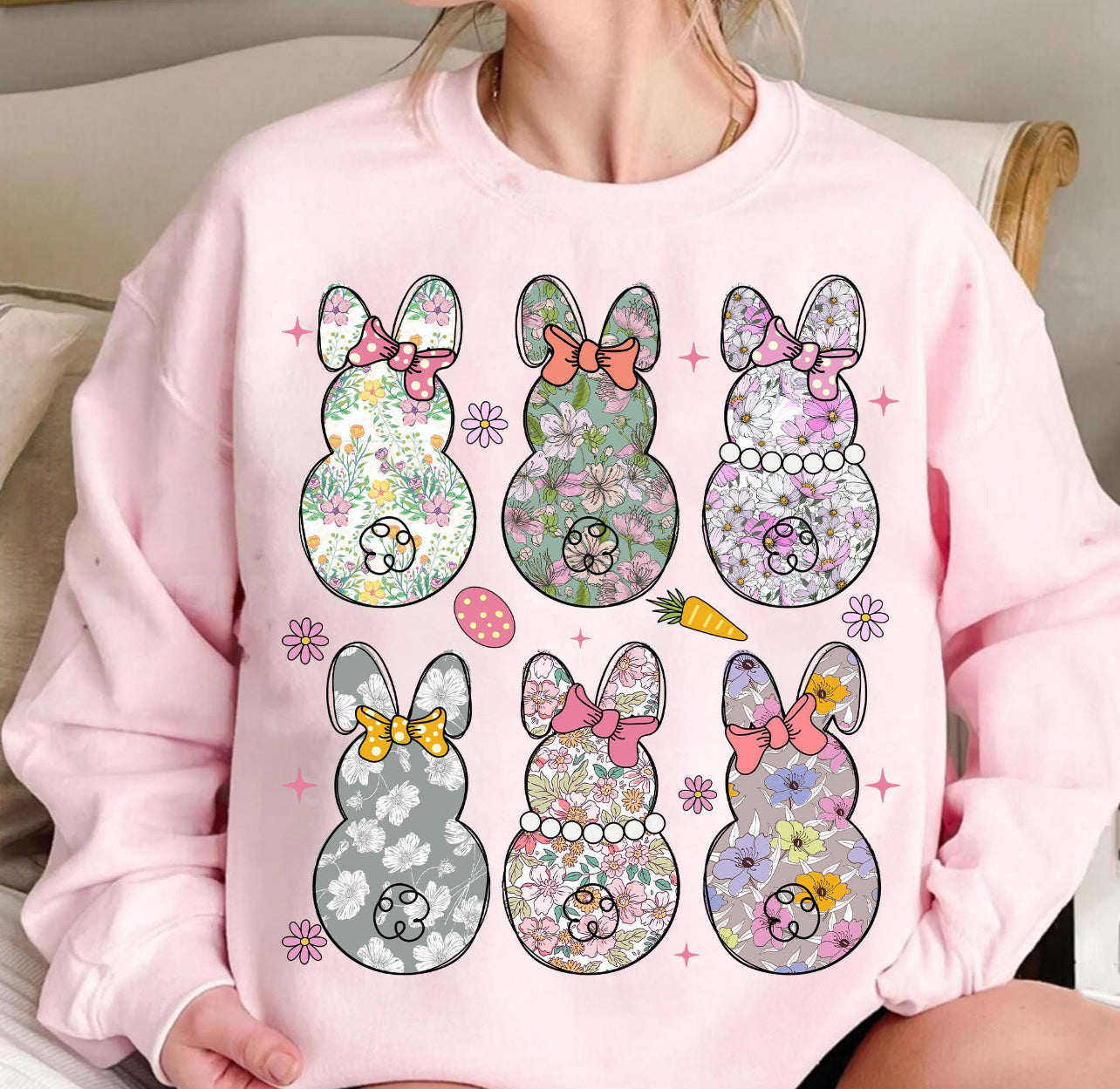 COQUETTE EASTER BUNNIES - DTF TRANSFER