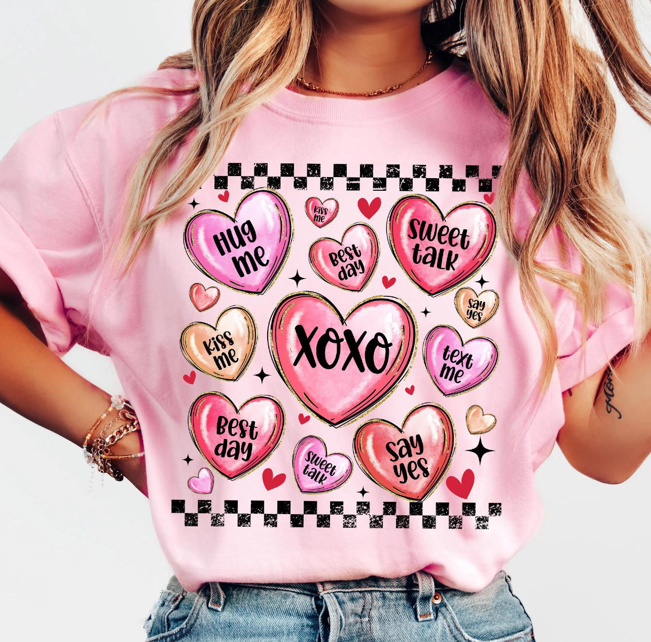 SWEET HEARTS VALENTINE - DTF TRANSFER