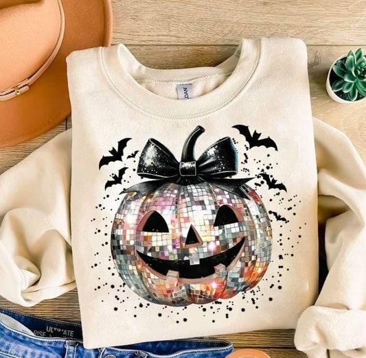 DTF TRANSFER - DISCO PUMPKIN