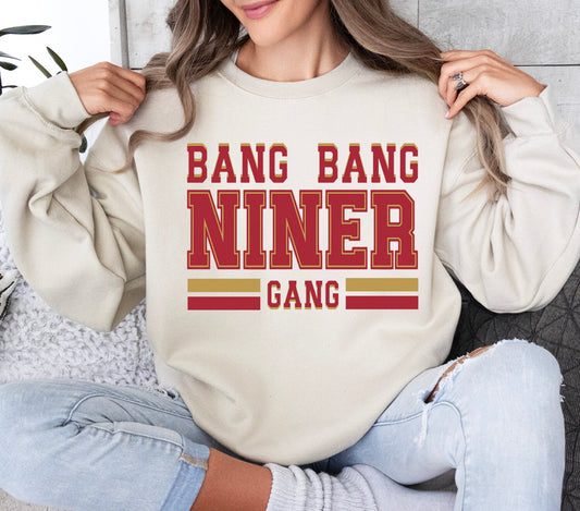 BANG BANG NINER GANG - DTF TRANSFER