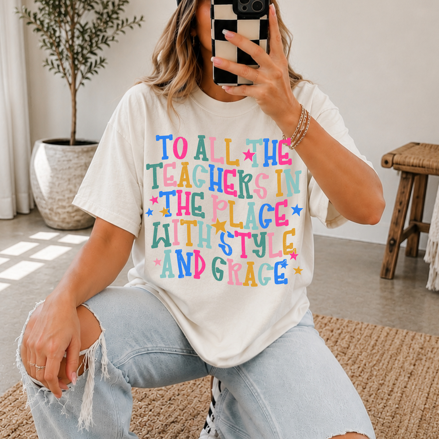 TO ALL THE TEACHERS IN THE PLACE - DTF TRANSFER