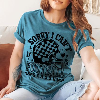 SORRY I CAN’T IT IS FOOTBALL SEASON (4 OPTIONS) - DTF TRANSFER