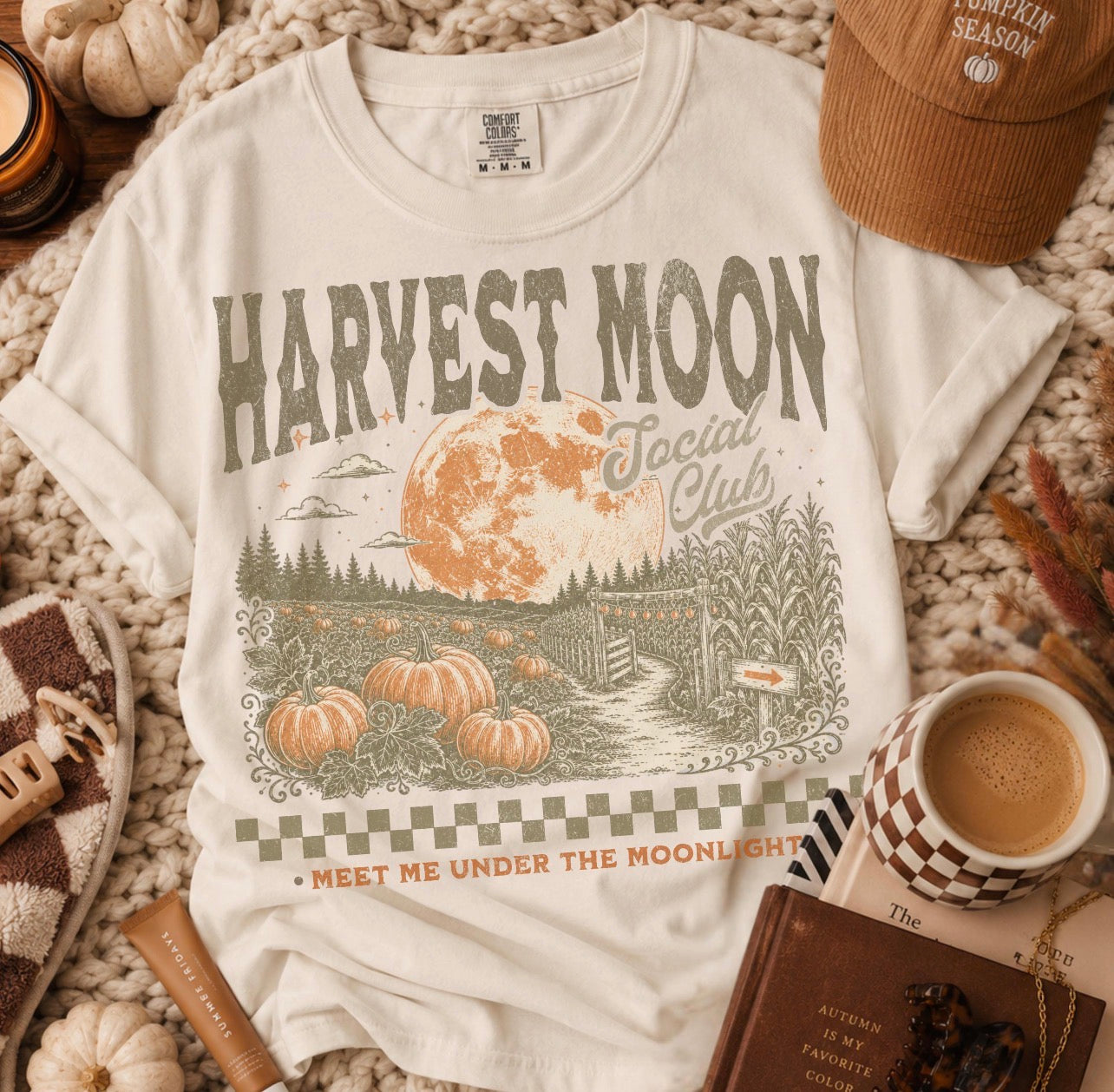 HARVEST MOON - DTF TRANSFER