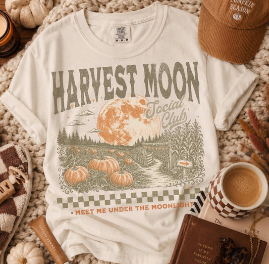 HARVEST MOON - DTF TRANSFER