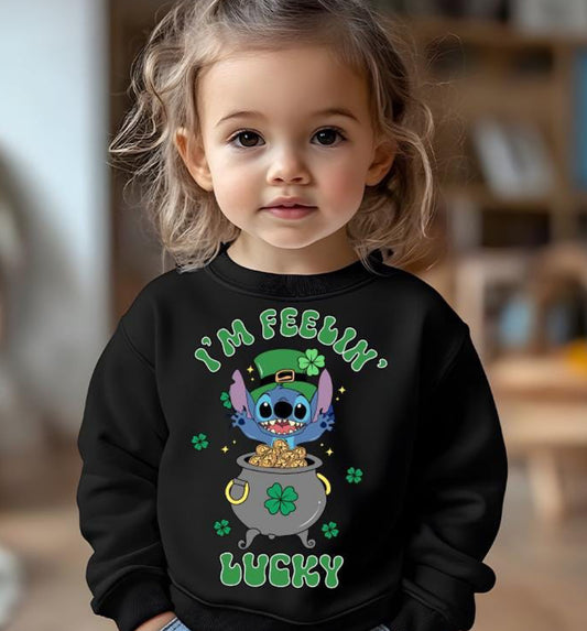I’M FEELING LUCKY BLUE CUTIE - DTF TRANSFER