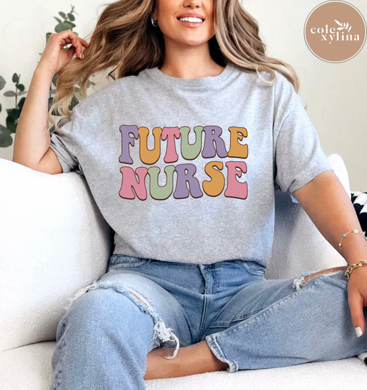FUTURE NURSE WAVE - DTF TRANSFER