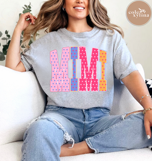 POLKA DOT MIMI - DTF TRANSFER