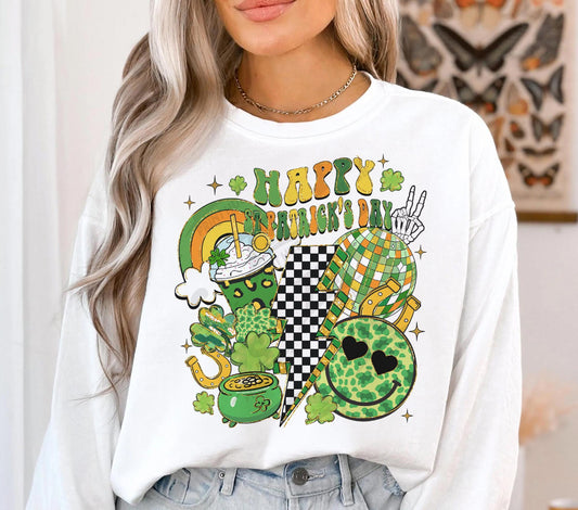 RETRO HAPPY ST.PATTY’S - DTF TRANSFER